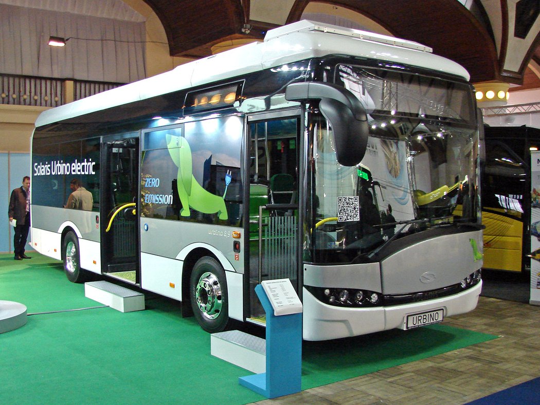 Elektrický minibus Solaris nabízí bezemisní provoz na méně zatěžovaných linkách