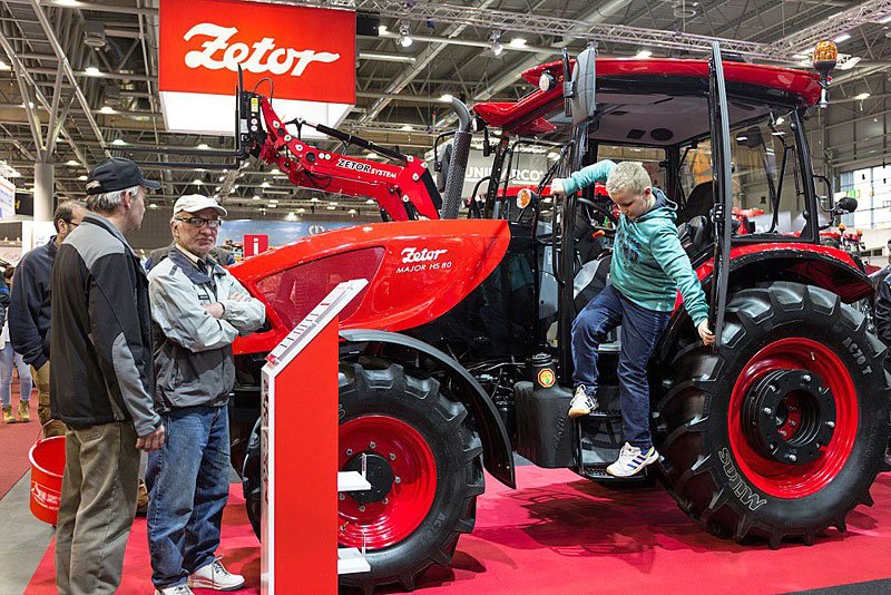 Zetor zaujal svými novinkami na veletrhu Techagro