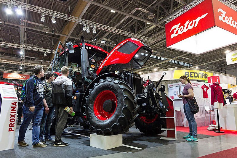 Zetor zaujal svými novinkami na veletrhu Techagro