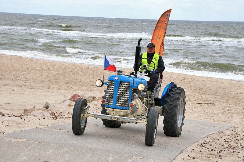 Klasický Zetor 25 míří po vlastní ose do Skandinávie