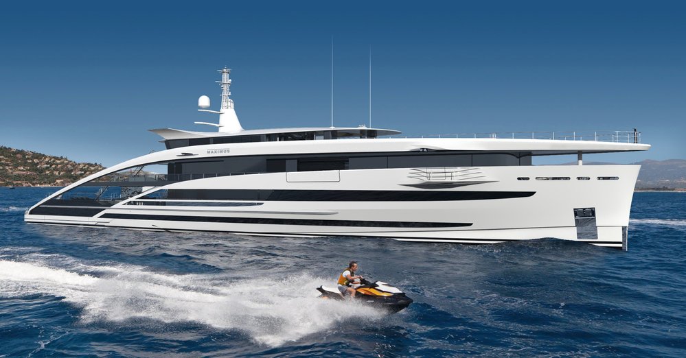 Rejdařství Heesen Yachts je autorem jachty se sebevědomým jménem Project Maximus