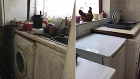 Dům jako z hororu: Nechutné špinavé pokoje uklízečky proměnily k nepoznání