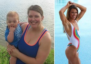 Mladá žena zhubla během jednoho roku o 50 kilogramů. Jaký je její recept na fit postavu?