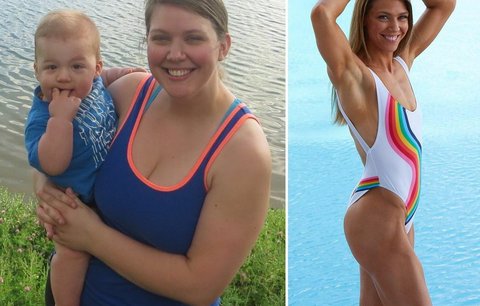 Mladá žena zhubla během jednoho roku 50 kilogramů. Jaký je její recept na fit postavu?