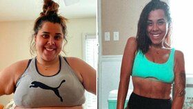 Od obezity ke kulturistice: Dívka vážila 140 kilogramů, dnes je o polovinu lehčí