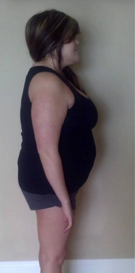 Při stopěti kilogramech začala mít Melissa obavy, že neotěhotní.
