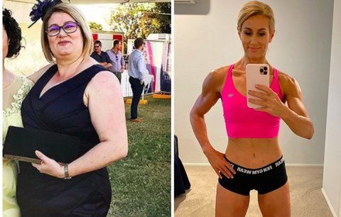 Neuvěříte, že se jedná o stejnou ženu. Vážila 105 kilogramů, dnes soutěží v bodybuildingu