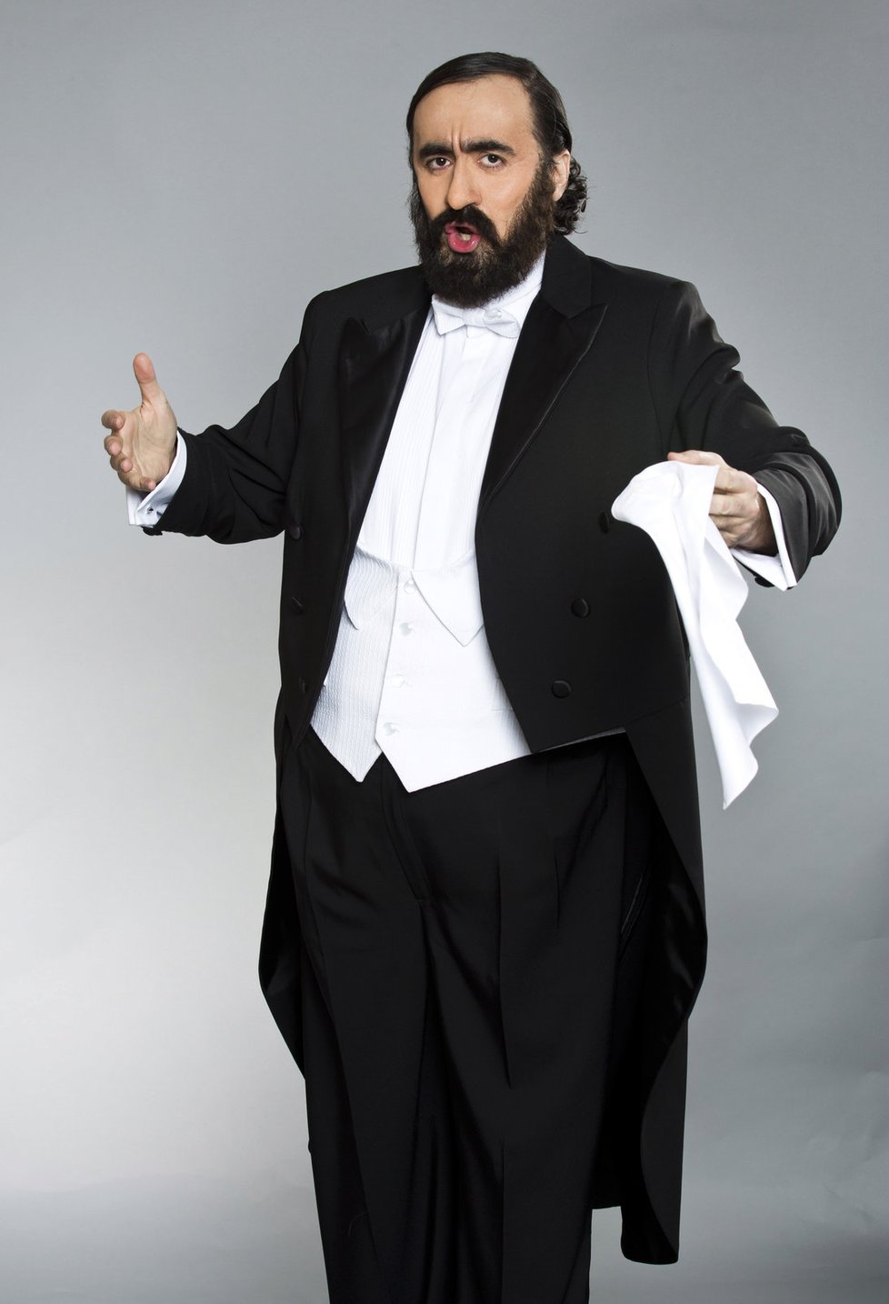 Známý recesista Kohák jako Pavarotti předvedl, že je nejen režisérem a hercem, ale také výborným imitátorem.