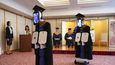 Roboti v Japonsku absolvují promoci místo živých studentů