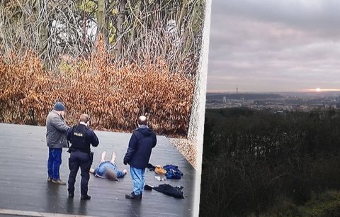 Tragédie na Proseku: Muž na vyhlídce spáchal sebevraždu, po motivu pátrají policisté