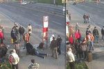 Ukrajinec zmlátil na zastávce seniora. Chtěl pak odjet autobusem, cestující a řidič ho zadrželi.