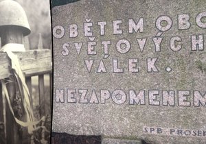 Na někdejší prosecké návsi se dodnes nachází pomník, který připomíná padlé z obou světových válek.
