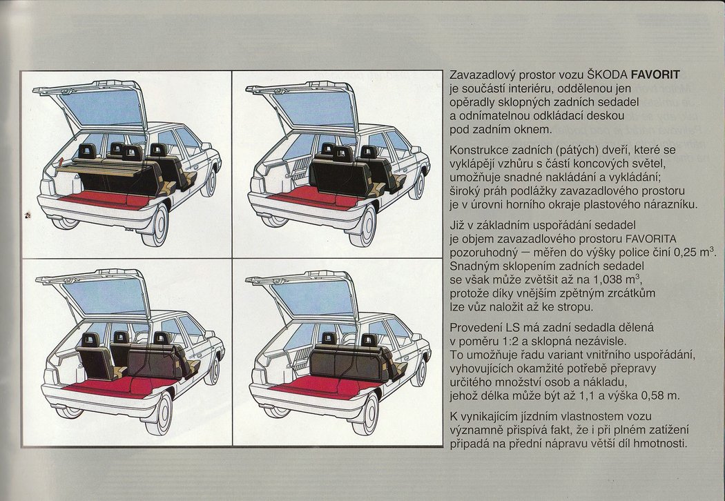 Prospekt Škoda Favorit