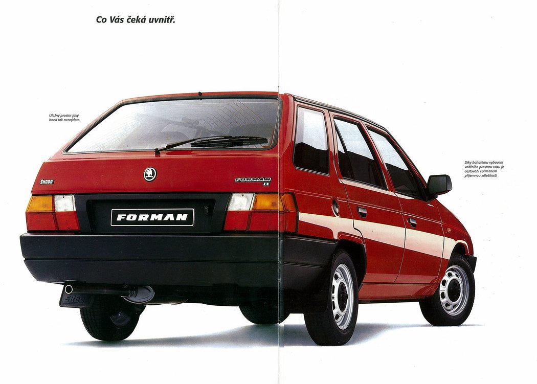 Prospekt Škoda Forman (1993)