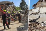 Výbuch zdemoloval dům v Olšanech na Prostějovsku (18. 7. 2022).