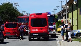 Výbuch zdemoloval dům v Olšanech na Prostějovsku. ( 18. 7. 2022)