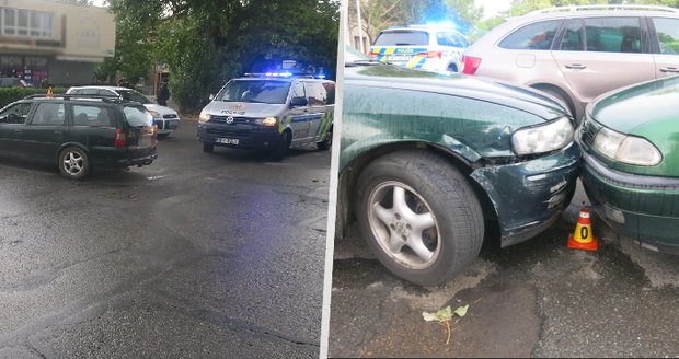 Namol opilý řidič v Prostějově naboural 5 aut: Nadýchal přes 4 promile, hrozí mu vězení