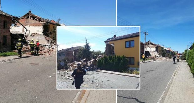 V Olšanech u Prostějova výbuch zdemoloval dům: V troskách našli tělo muže!