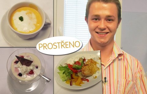 Recepty z Prostřeno! Vyzkoušejte menu benjamínka Pavla Švestky