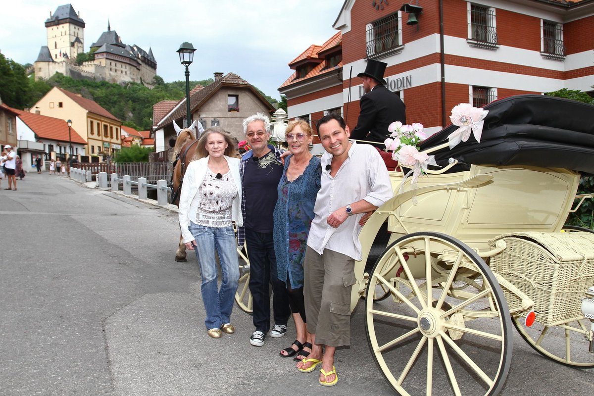 Pavel Vítek připravil projížďku na Karlštejn