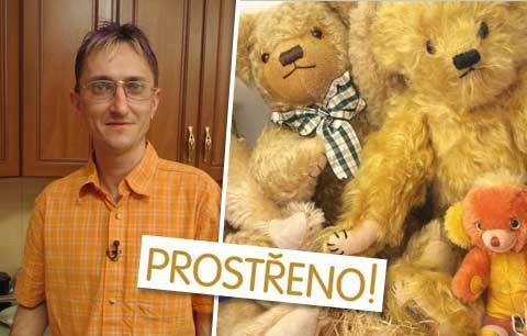 Prostřeno! Martin je nesmělý, ale léčí se! Místo přítelkyně však spí s hromadou plyšáků