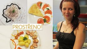 Vyzkoušejte menu veselé Kristýny Pittnerové