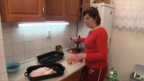 Gizela Jeřábková během vaření: Hosté její výtvory strhali, získala minimum bodů a nakonec i nálepku alkoholičky, zlodějky a feťačky