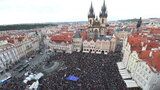 Protest proti Babišovi: „Benešová Marie mé zločiny zakryje,“ bouřily tisíce lidí