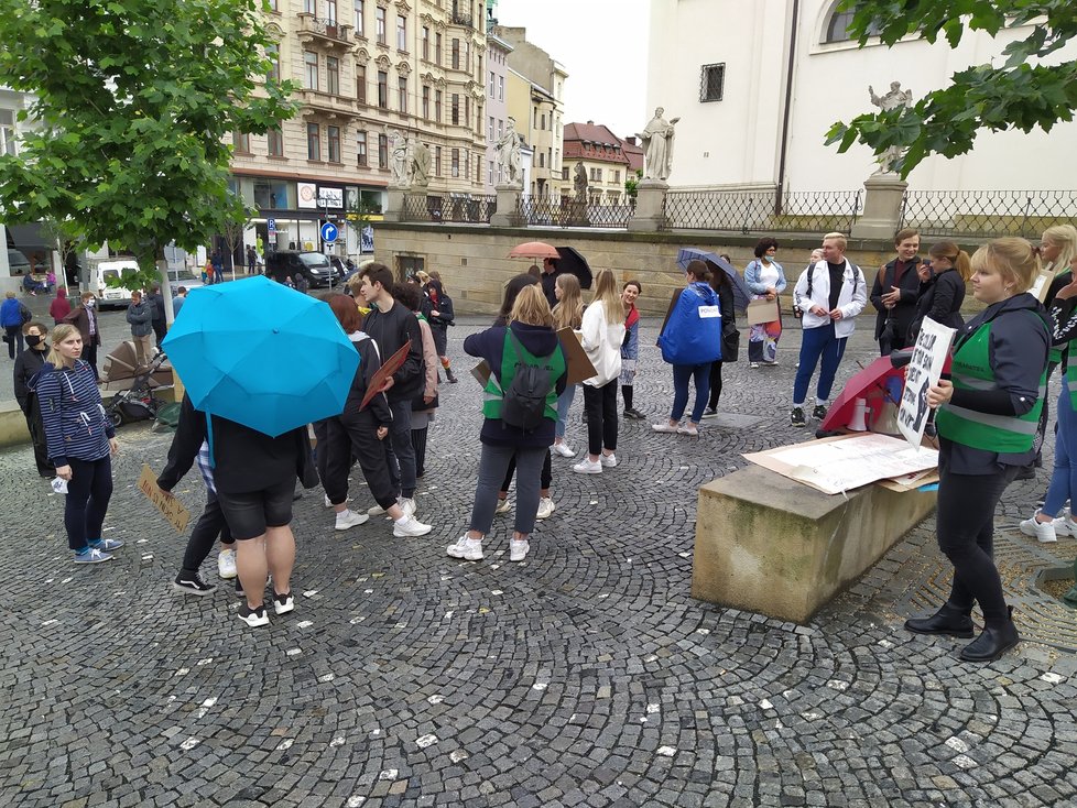 V Brně se v sobotu uskutečnila protestní akce  na podporu hnutí Black Lives Matter v USA. Nesouhlas s ní vyjádřili Slušní lidé, vše se obešlo bez potyček.