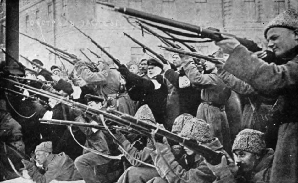 Únorová revoluce, Petrohrad, březen 1917.