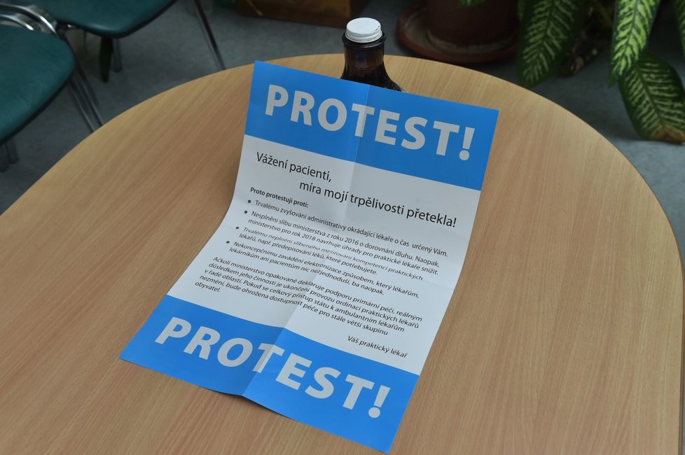 Protest LÉKAŘŮ