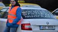 Protest pražských taxikářů