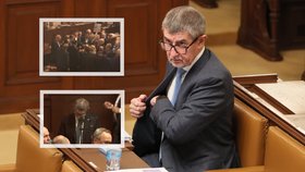 Protesty ve Sněmovně! Babiš odmítl opustit pult. „Ze židle“ ho zvedlo omezení řečnické doby