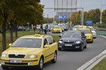 Chystá se další protestní akce pražských taxikářů.