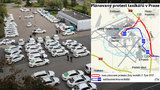 Může to trvat hodinu, ale i osm! Taxikářská blokáda: Pražané jako rukojmí!