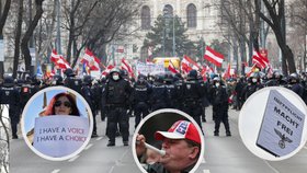 Protesty v Česku i ve světě