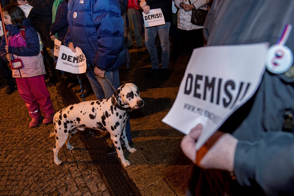 Stovky lidí se sešly po celé republice, aby v menších městech 16. prosince protestovali proti premiérovi Andreji Babišovi. Požadovaly opět jeho demisi. Protesty se konaly například v Děčíně, Táboře, Domažlicích, Berouně, nebo Trutnově. Akci svolal spolek Milion chvilek pro demokracii (16. 12. 2019)