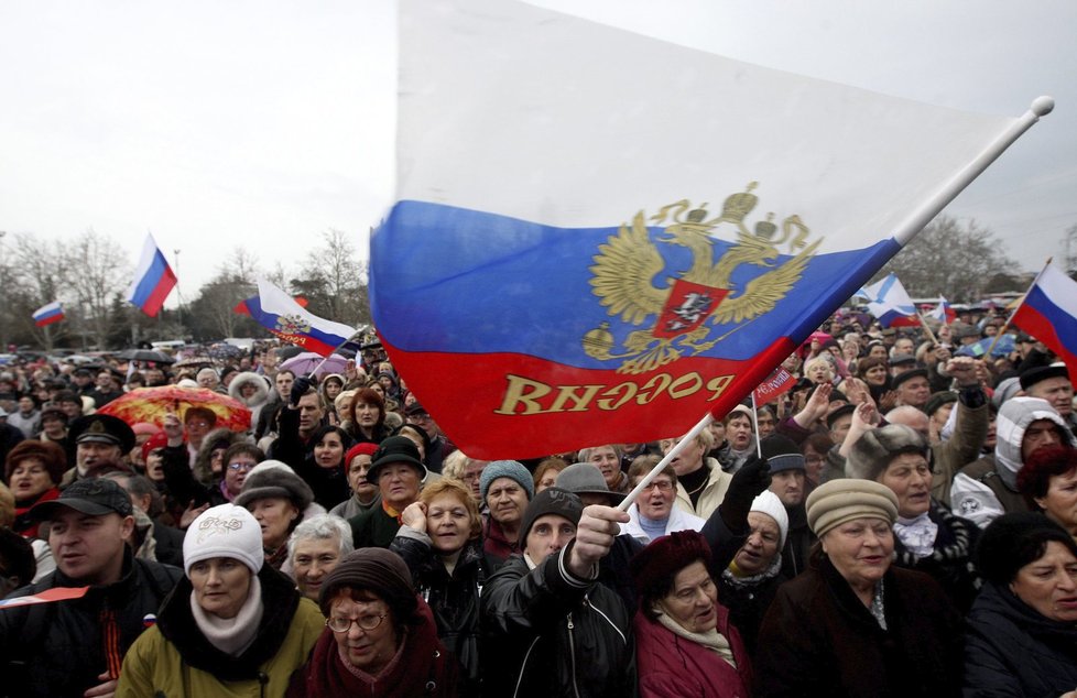 Proruské demonstrace na východě Ukrajiny