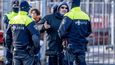 Protesty proti lockdownu v Nizozemsku