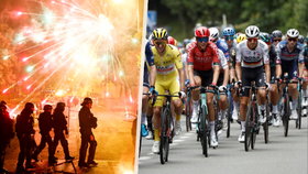Protesty ve Francii by mohly ohrozit Tour de France.