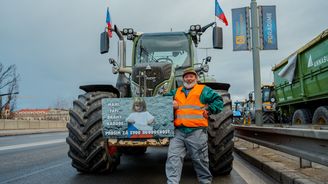 Traktory se vrací do Prahy. Zemědělci budou 7. března znovu protestovat 