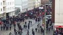 Protesty proti kapitalismu ve Frankfurtu nad Mohanem