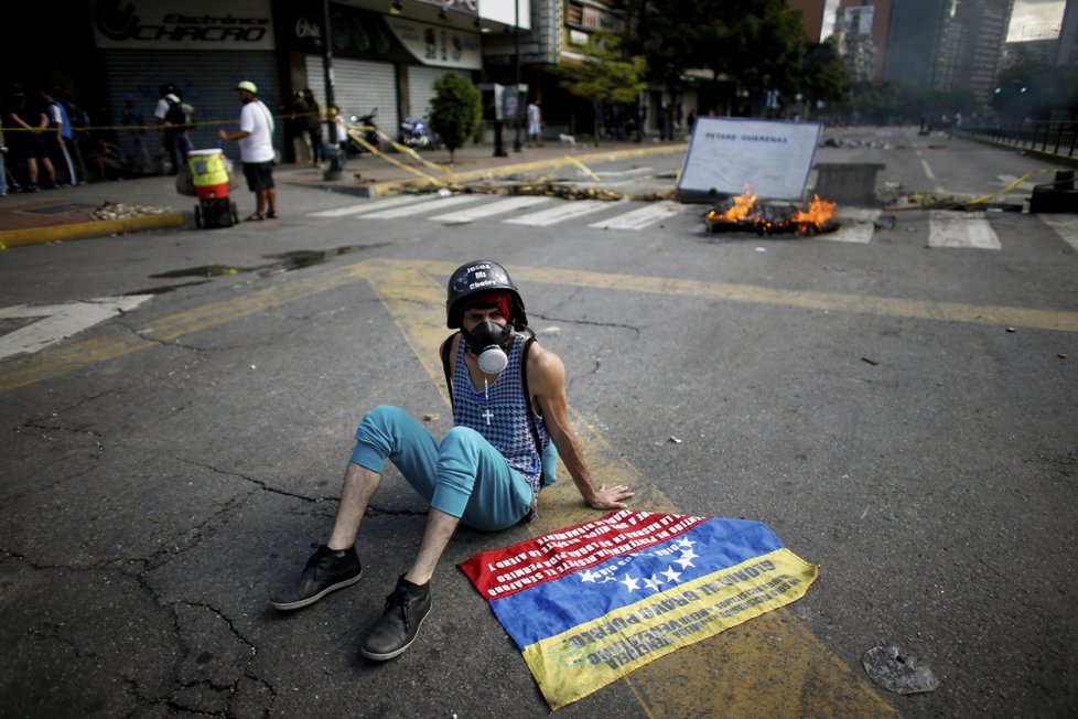 Protesty ve Venezuele