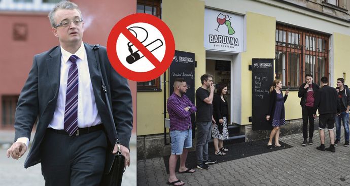 Poslanec Marek Benda o protikuřáckém zákonu: Vyhnali lidi na ulice.