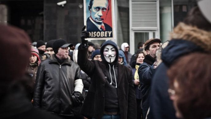 Protivládní demonstrace v Moskvě v roce 2011