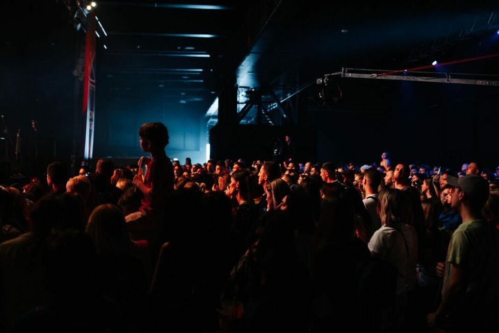 Koncert Ukrainian Freedom Voices, který se uskutečnil během Metronome Festivalu 2022.