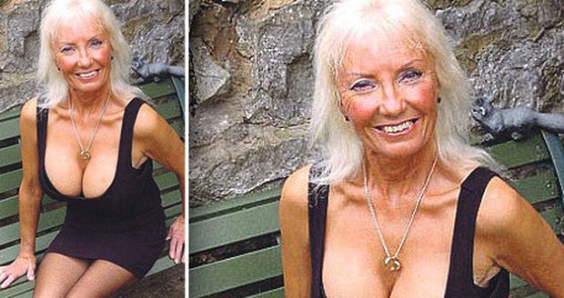 Bez ohledu na věk prababičky Joan Lloyd její křivky muže zajímají Bez ohledu na věk prababičky Joan Lloyd její křivky muže zajímají