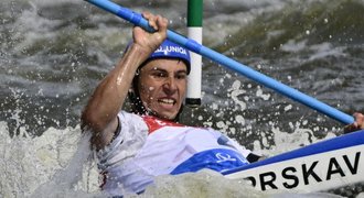 Češi ovládli na SP v Tacenu vodní slalom. Prskavec první, Přindiš druhý