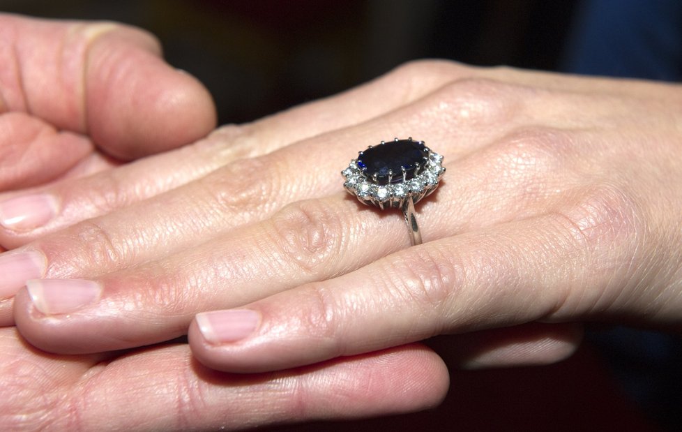 Zásnubní prsten nosila už lady Diana