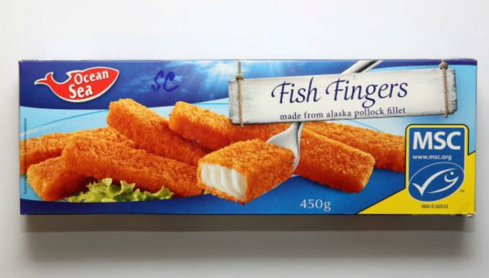 Nejlepší chuť: Ocean Sea Fish fingers